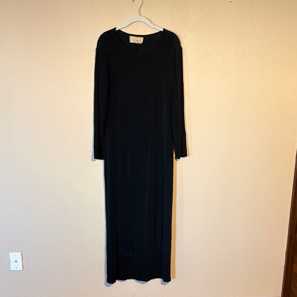 Double D Ranch Classic Black Long Sleeve Dress